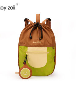 Balo cho bé mẫu giáo Zoyzoii®B36 Outdoor Drawstring Bag Series ( Kiwi )