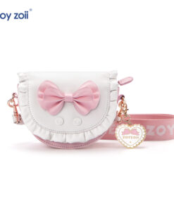 Túi đeo chéo cho bé Zoyzoii®B22 Kid's Messenger Bag ( Nơ Hồng )