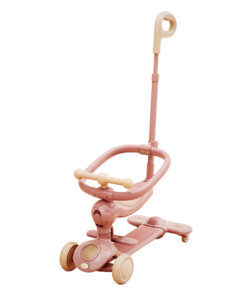 Xe Scooter 5 In 1 Zoyzoii®Car One Retro Children's Scooter ( Màu Hồng )