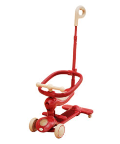 Xe Scooter 5 In 1 Zoyzoii®Car One Retro Children's Scooter ( Màu Đỏ )