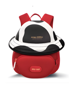 Balo cho bé mẫu giáo Zoyzoii®B80 Discovery Series Hat Bag ( Bò Sữa )