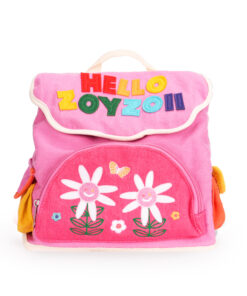Balo cho bé mầm non Zoyzoii®B85 Explore Denim Bag ( Bông Hoa )