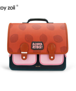 Balo cho bé đi học Zoyzoii®B66 Retro School Bag Series ( Qủa Chanh )