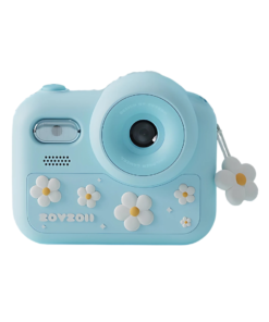 Máy chụp ảnh cho bé kèm thẻ nhớ Zoyzoii Kids Camera E28 (Bông hoa - Màu xanh dương)