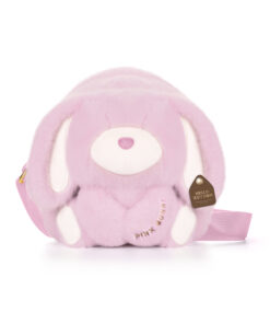 Túi đeo chéo gấu bông cho bé Zoyzoii®B81 Kids Crossbody Bag ( Thỏ Hồng )