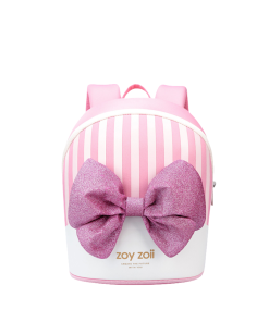 Balo cho bé mầm non Zoyzoii®B79 Backpack ( Nơ Hồng )