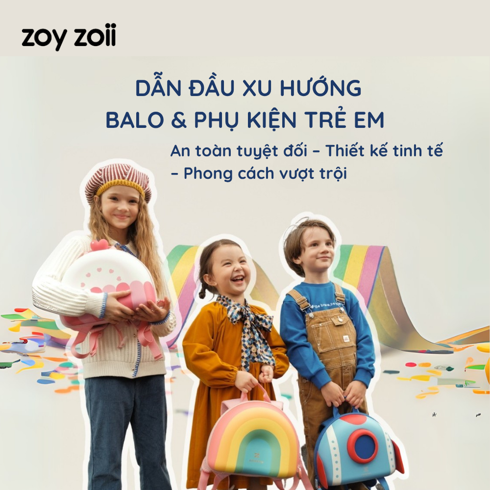 ZoyZoii Việt Nam tuyển đại lý phân phối balo trẻ em toàn quốc